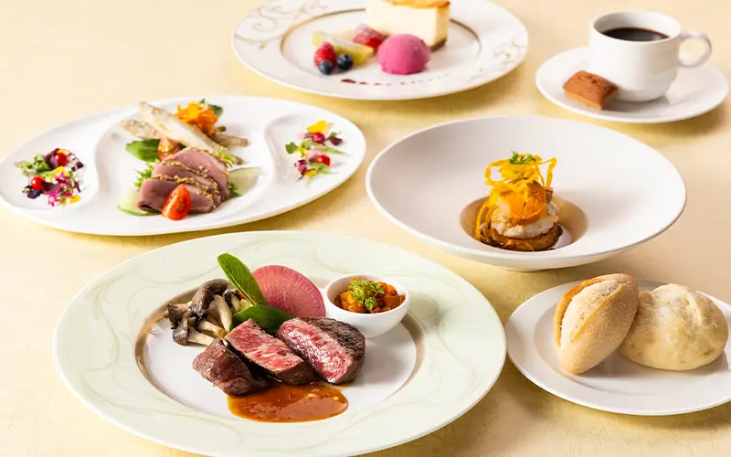 <2026年2月1日～2月28日>2種類の前菜と鮟鱇、国産牛が愉しめる 全4品コース